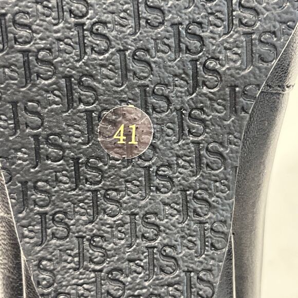 Josef Seibel New Cara Black Leather Mary Jane Shoes 41 US 10-10.5 Pumps Heels - Picture 13 of 15